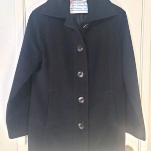 BLACK WARM COAT